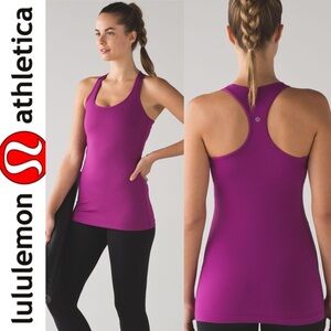 lululemon athletica Cool Racerback
Regal Plum Women's Purple Tank Top Small